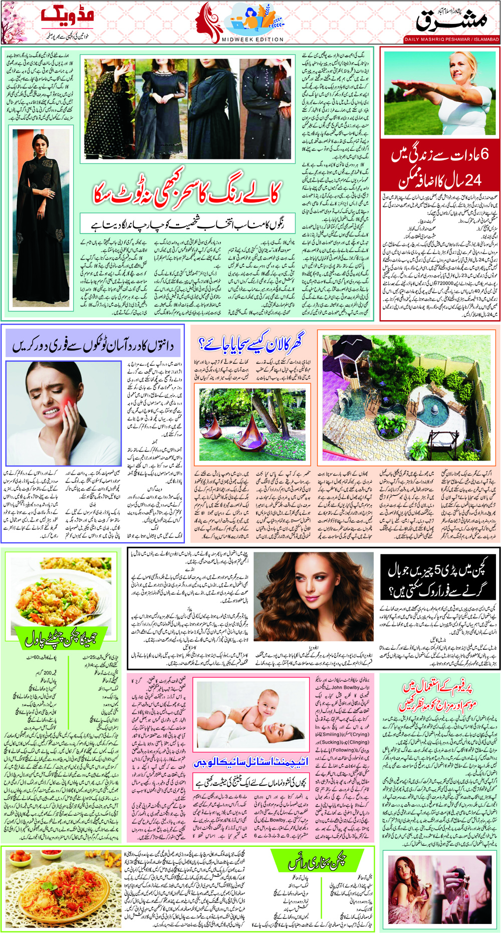 Daily Mashriq Page 1 Date