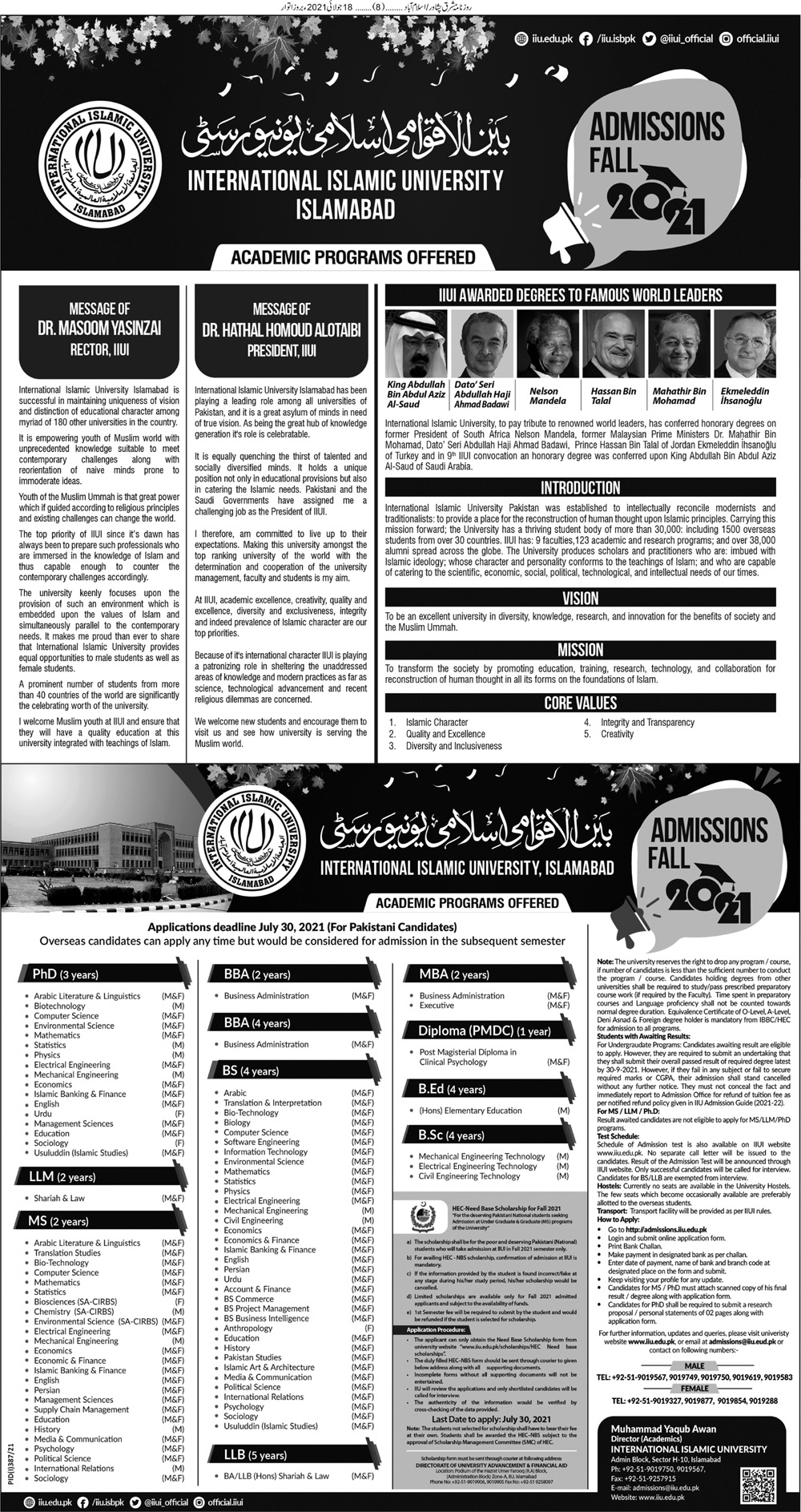 Daily Mashriq Page 1 Date