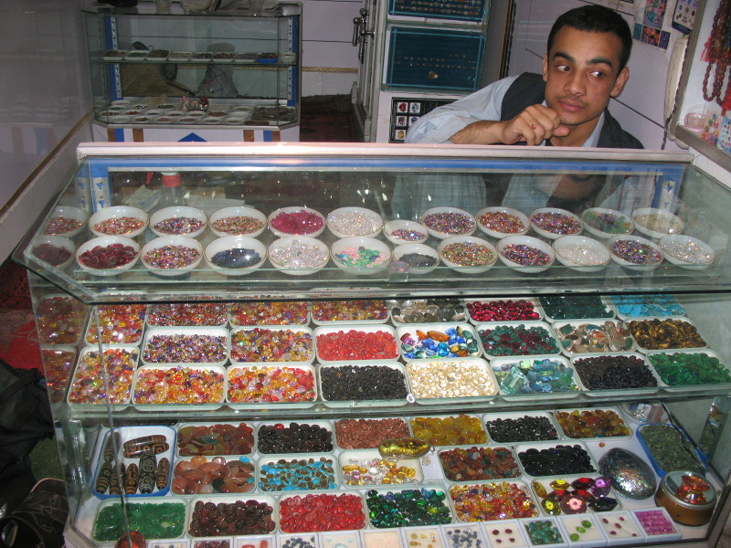 'Afghan war affects Peshawar's struggling gemstone industry'