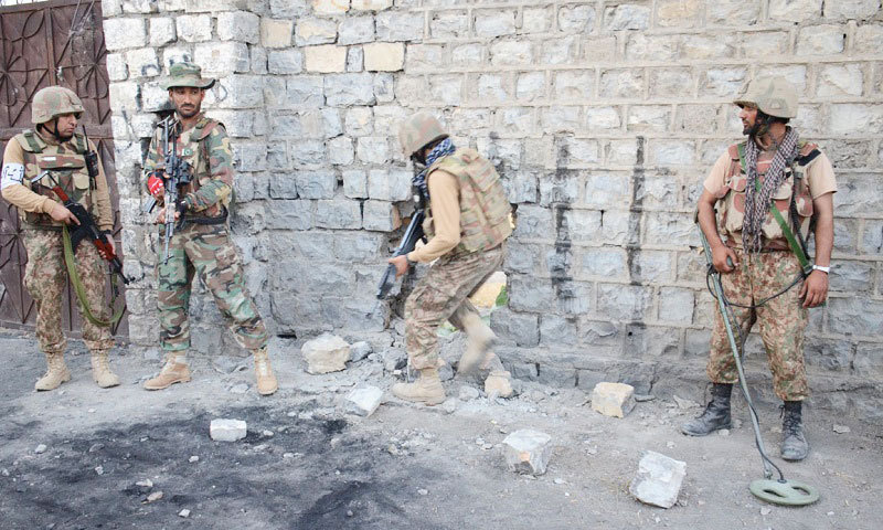 Soldier martyred, 'terrorist' killed in South Waziristan operation