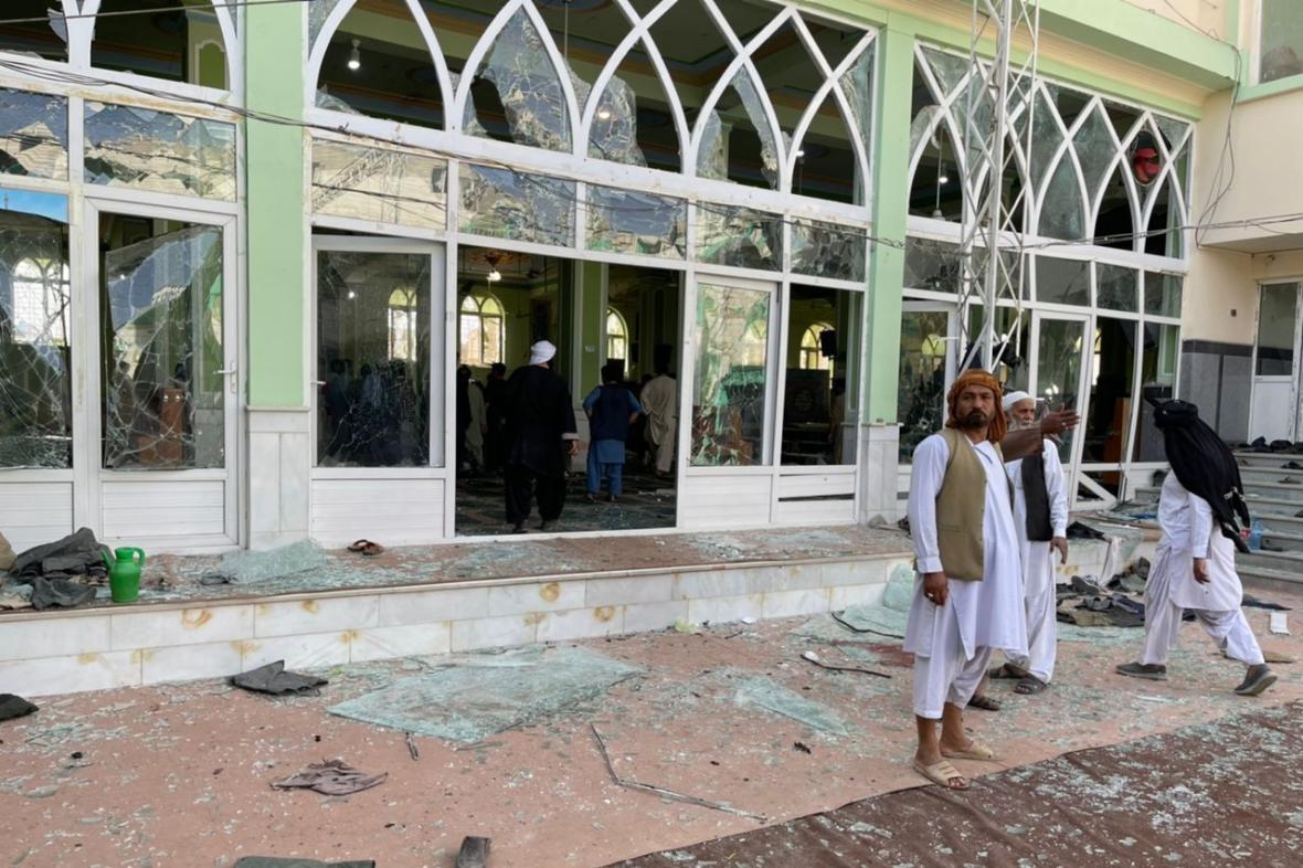 ISIS-K claims responsibility Kandahar mosque attack  