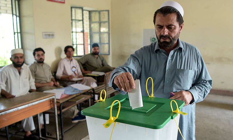 ECP decides to hold LG polls in KP on party-basis