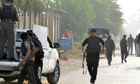 Police arrest 7 accused of killing policemen in Hayatabad