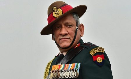 India chief of defense staff Bipin Rawat's chopper crashes