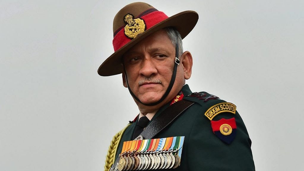 India chief of defense staff Bipin Rawat's chopper crashes