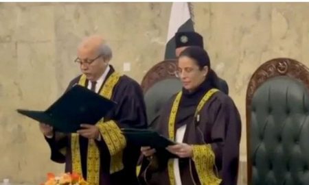Justice Ayesha Malik takes oath as first female Supreme Court judge