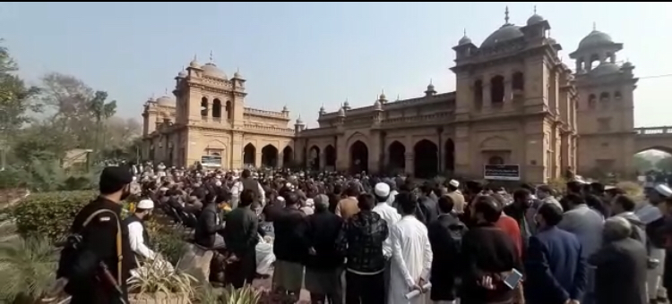 Islamia College University staff protest for pay raise  