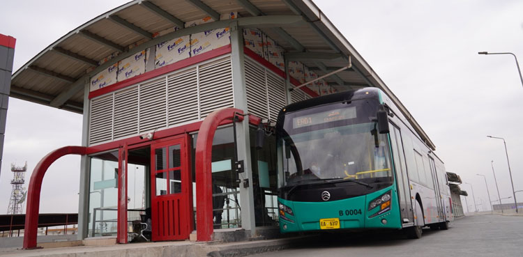 Peshawar BRT nominated for sustainable transport award