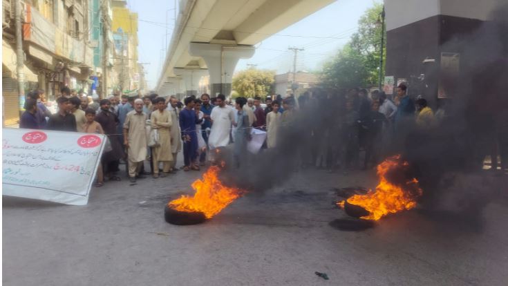 Power outages spark protests in Peshawar