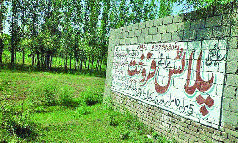 Charsadda: 21 illegal housing projects declared illegal, sealed