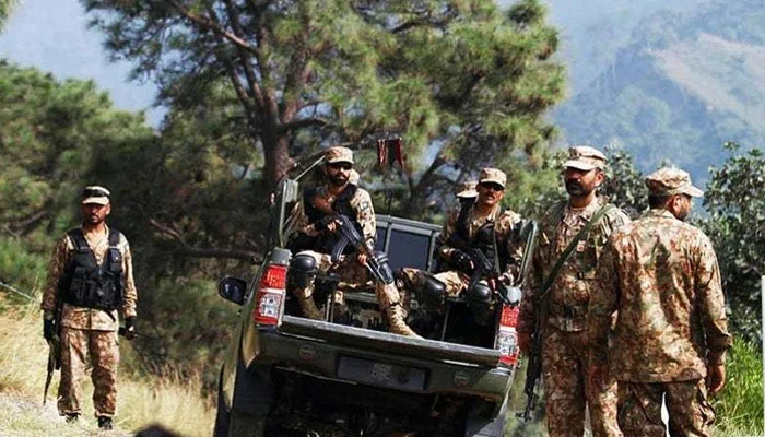 Two security personnel martyred