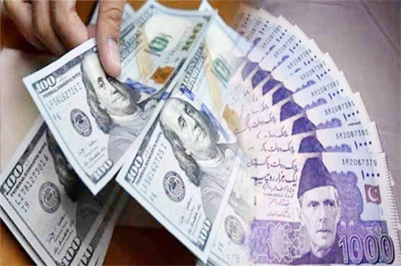 Pakistani rupee vs USD