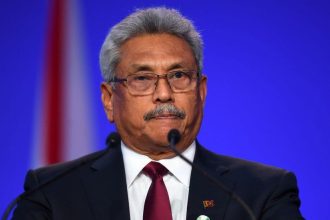 Sri Lanka’s president flees