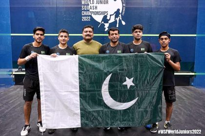 Pakistan beat Guyana in World Jr Squash Team Championships