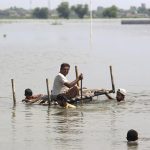 health crisis in flood hit Pakistan