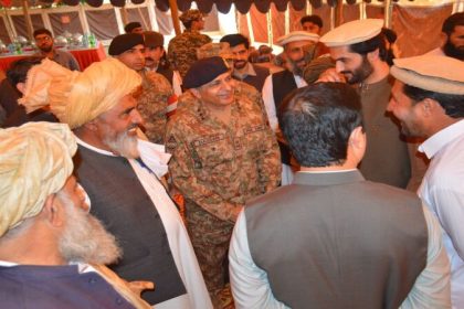 General Hassan Azhar visit Waziristan
