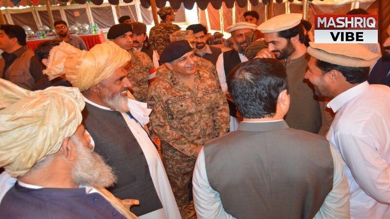 General Hassan Azhar visit Waziristan
