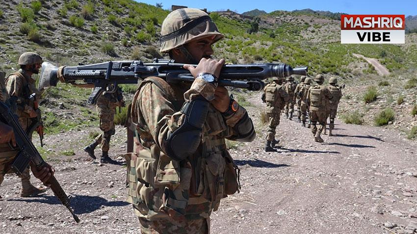 Operations in Sambaza area along Pakistan-Afghanistan border since April 21 help neutralize 29 terrorists: ISPR
