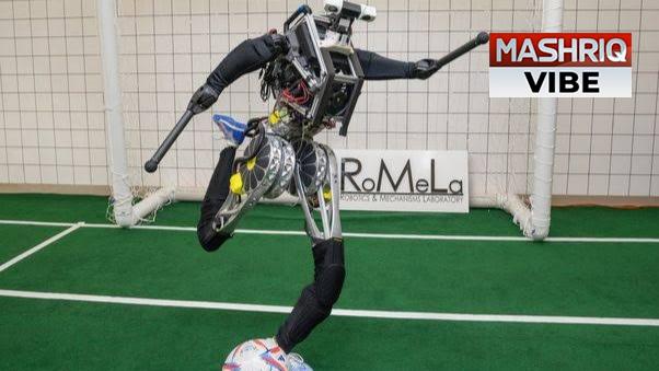 Named as “Better than Messi”, a robot footballer is ready to show off his skills