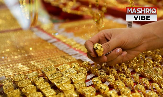 Gold rates up by Rs.1,200 per tola to Rs.253,500