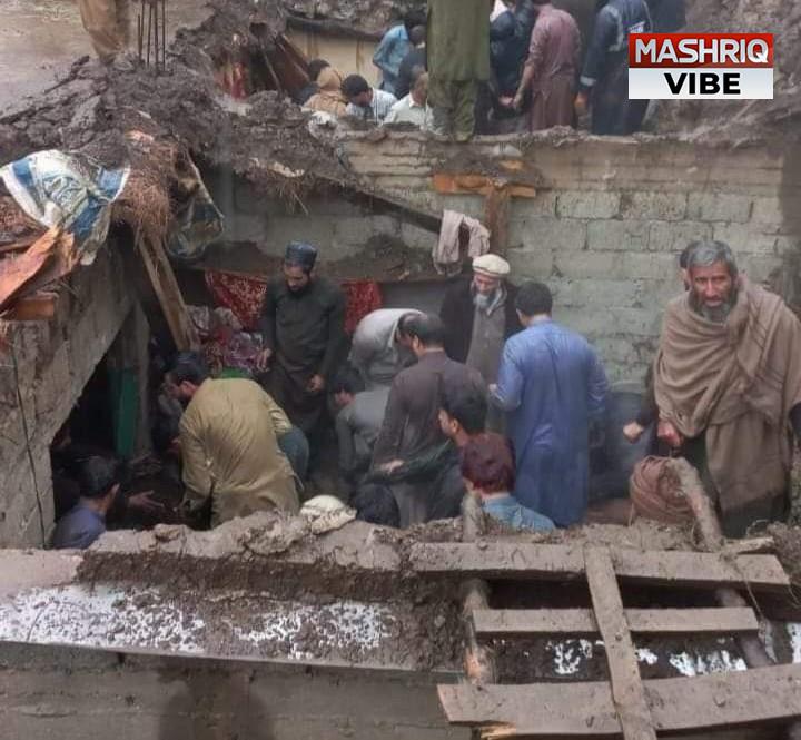 Eight killed, 12 injured due to rains in KP