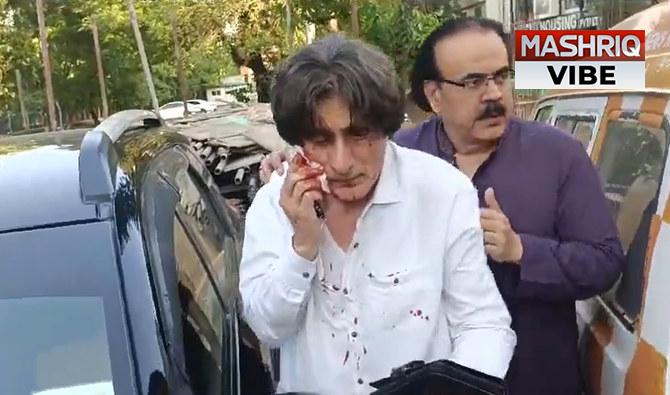 CCTV Footage Reveals Transgender Individuals Attacking PTI Information Secretary Raoof Hassan