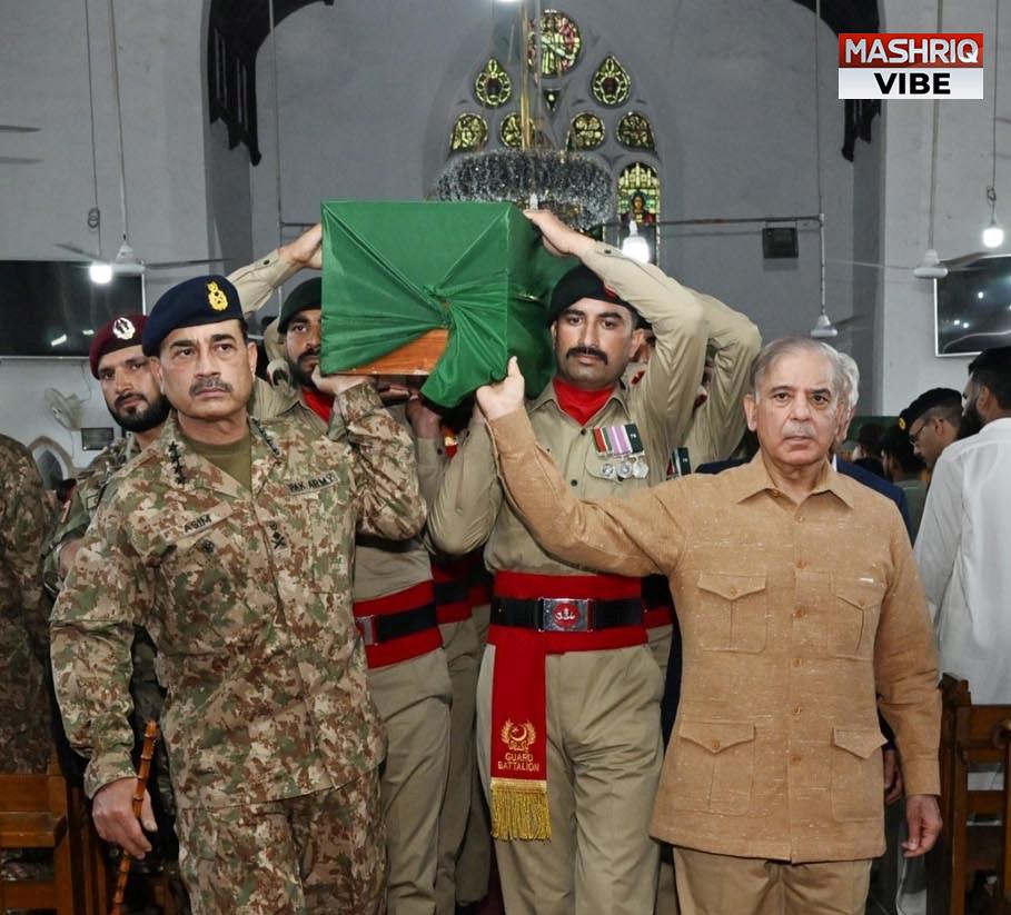 PM, COAS attend martyred soldier’s funeral