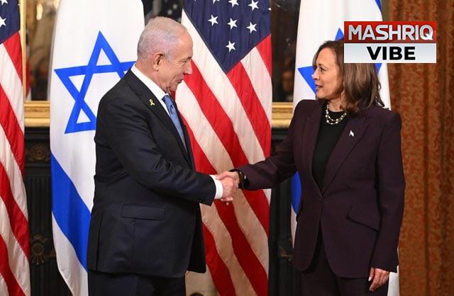 Harris ‘will not be silent’ on Gaza after tough talks with Netanyahu