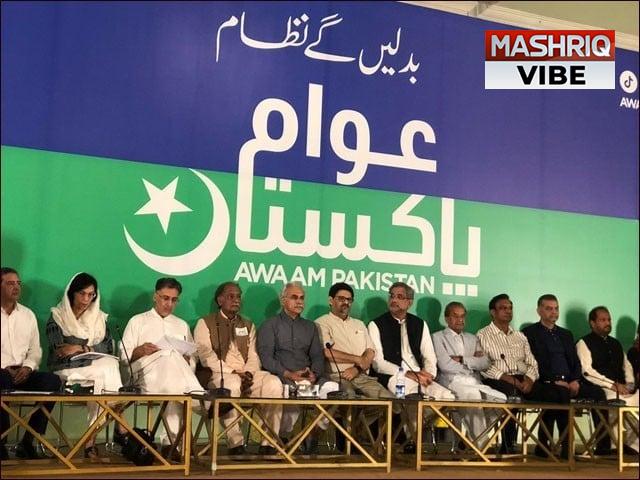 ‘Awam Pakistan Party’ formally launched with ‘Badlenge Nizam’ slogan