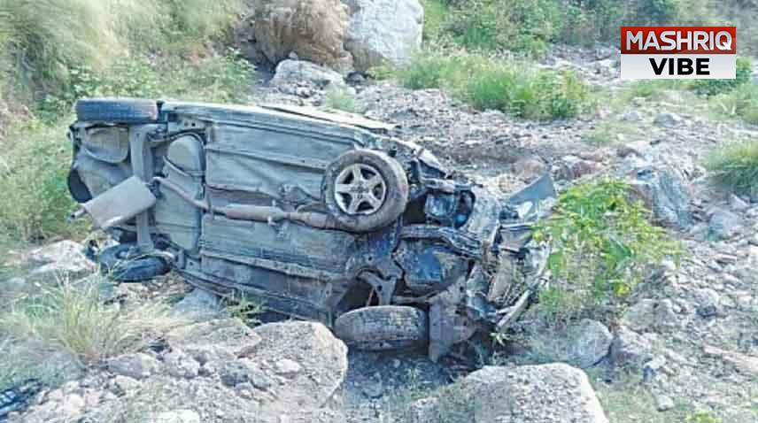Seven of family die as van falls into ditch in Haripur