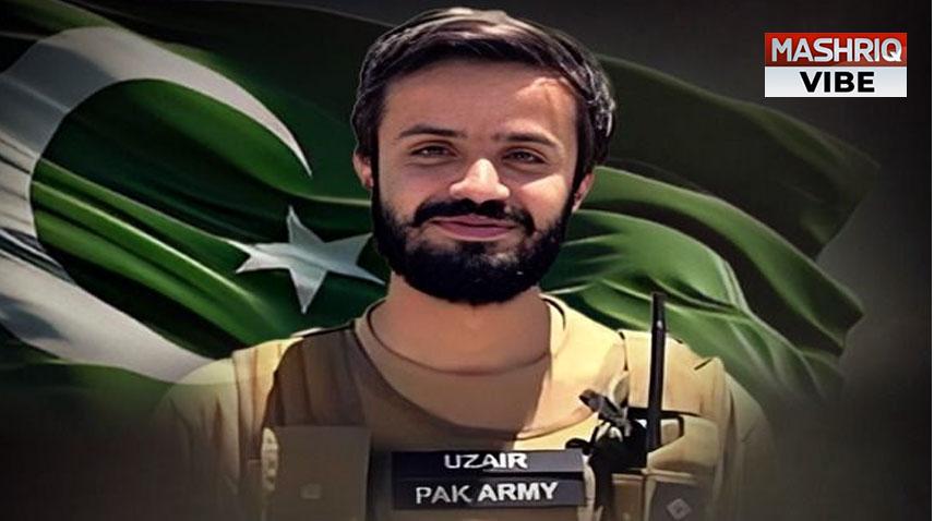 Lt Uzair embraced martyrdom after getting critically injured in Tirah Valley fire exchange