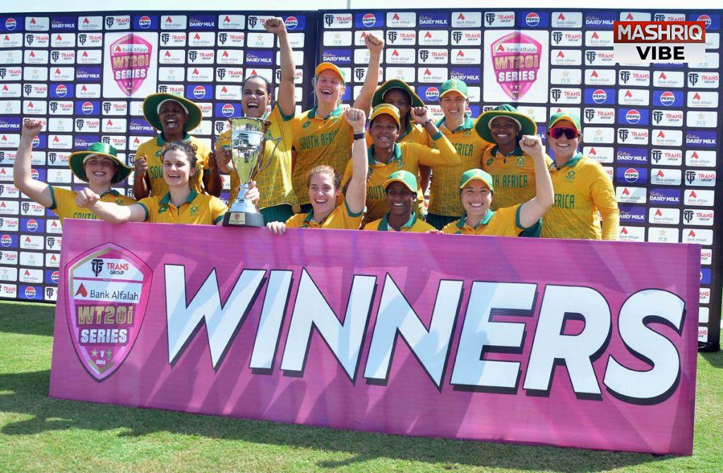 South Africa women secure T-20 series victory over Pakistan