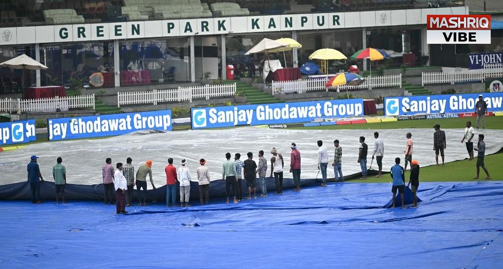 Rain washes out day two of India-Bangladesh 2nd Test